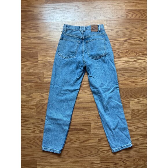 Pull & Bear Mom Jean High Rise Women's Jeans Size 0 100% Cotton - Picture 3 of 4